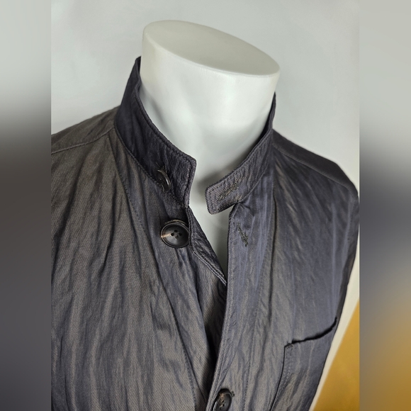 Armani Collezioni Size 42/L Distressed Jacket - Picture 8 of 15